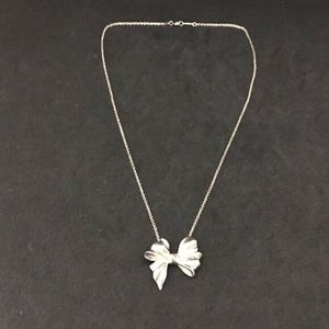 Tiffany& Co Sterling Sliver Necklace 18”